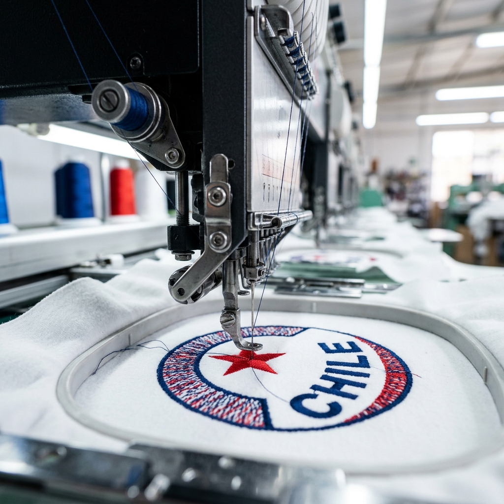 High density embroidery